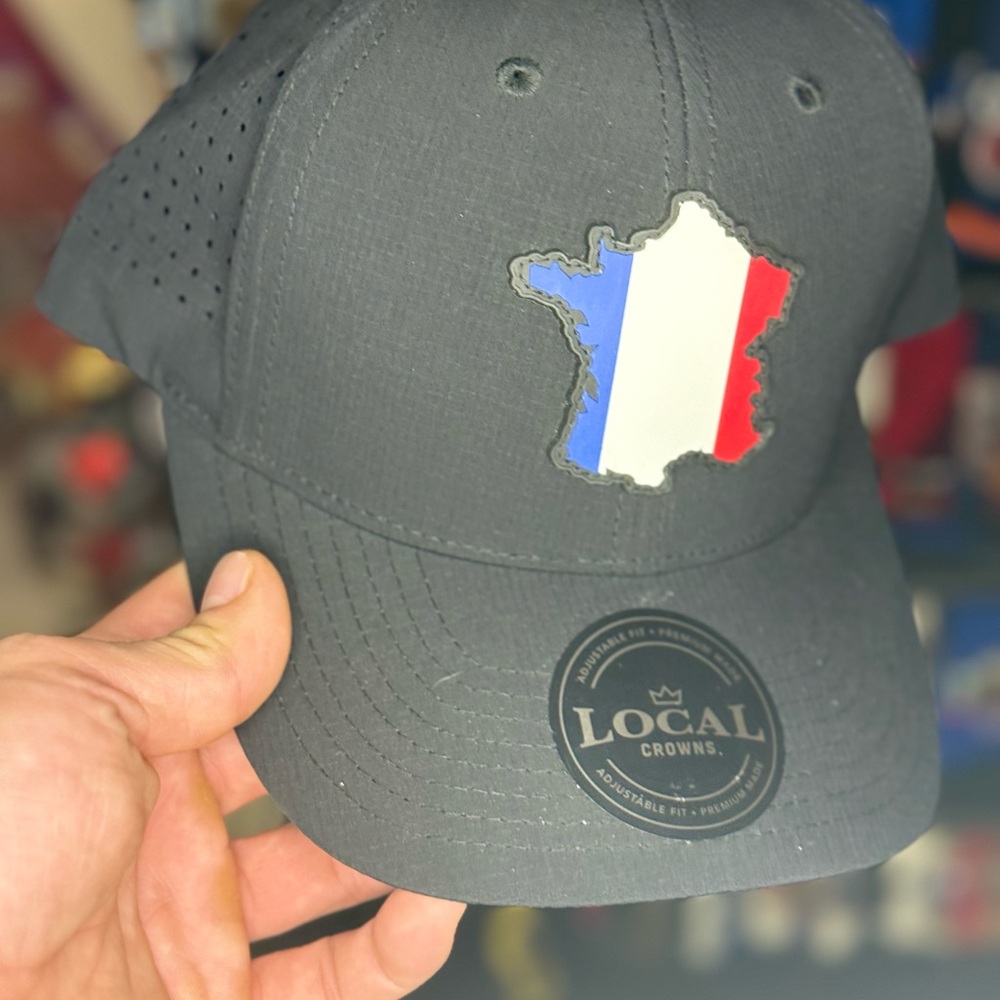Local Crowns Black Hat with France Patch